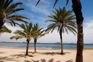 Písečné pláže Mar Menor si oblíbíte /