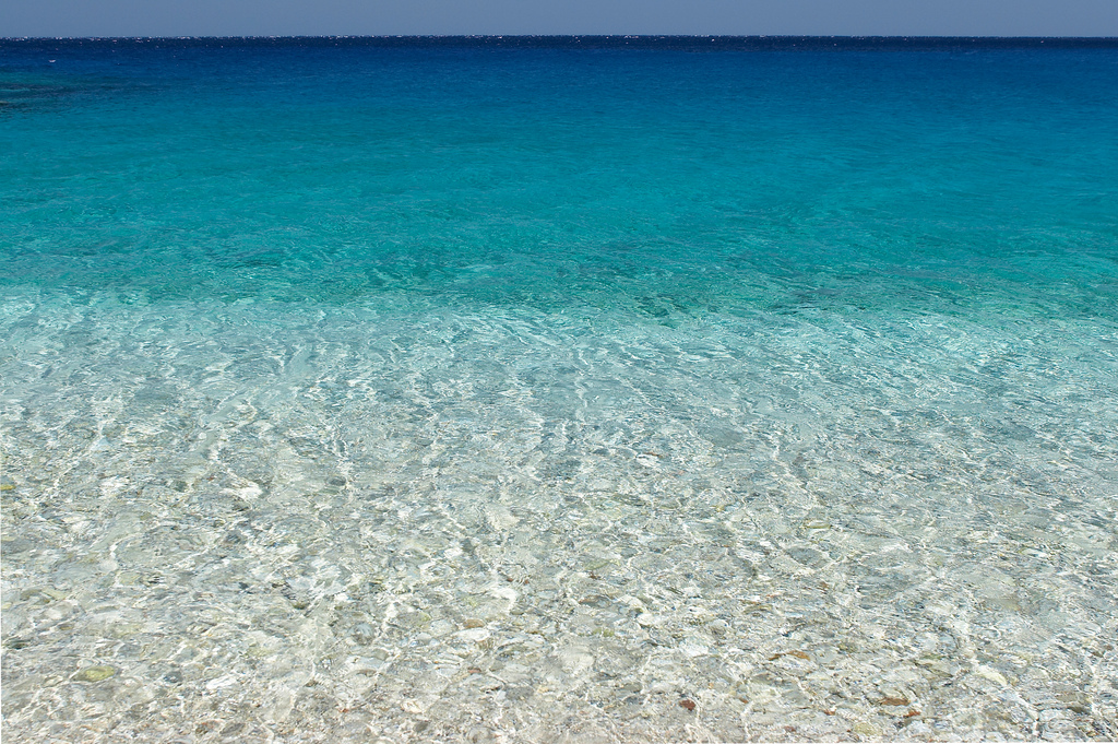 Čistota moře na ostrově Karpathos je neuvěřitelná,  Miemo Penttinen 